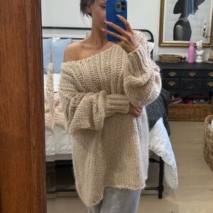 Free People cozy knit sweater
